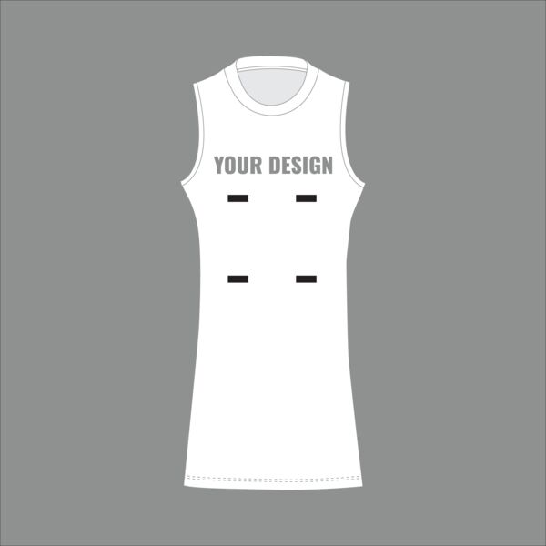 CLUB SHOP STANDARD ROUND NECK NETBALL VEST - Junior Thumbnail